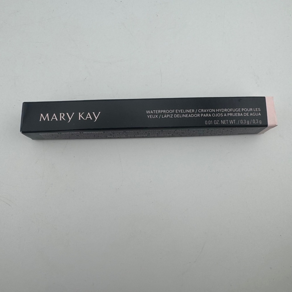 Mary Kay Waterproof‎ Eyeliner 0.01oz "Black Noir" Pencil Matte Longwear 205910